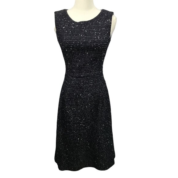 ✨ Oscar de la Renta Elegant Sleeveless Tweed Dress ✨ - Picture 1 of 4